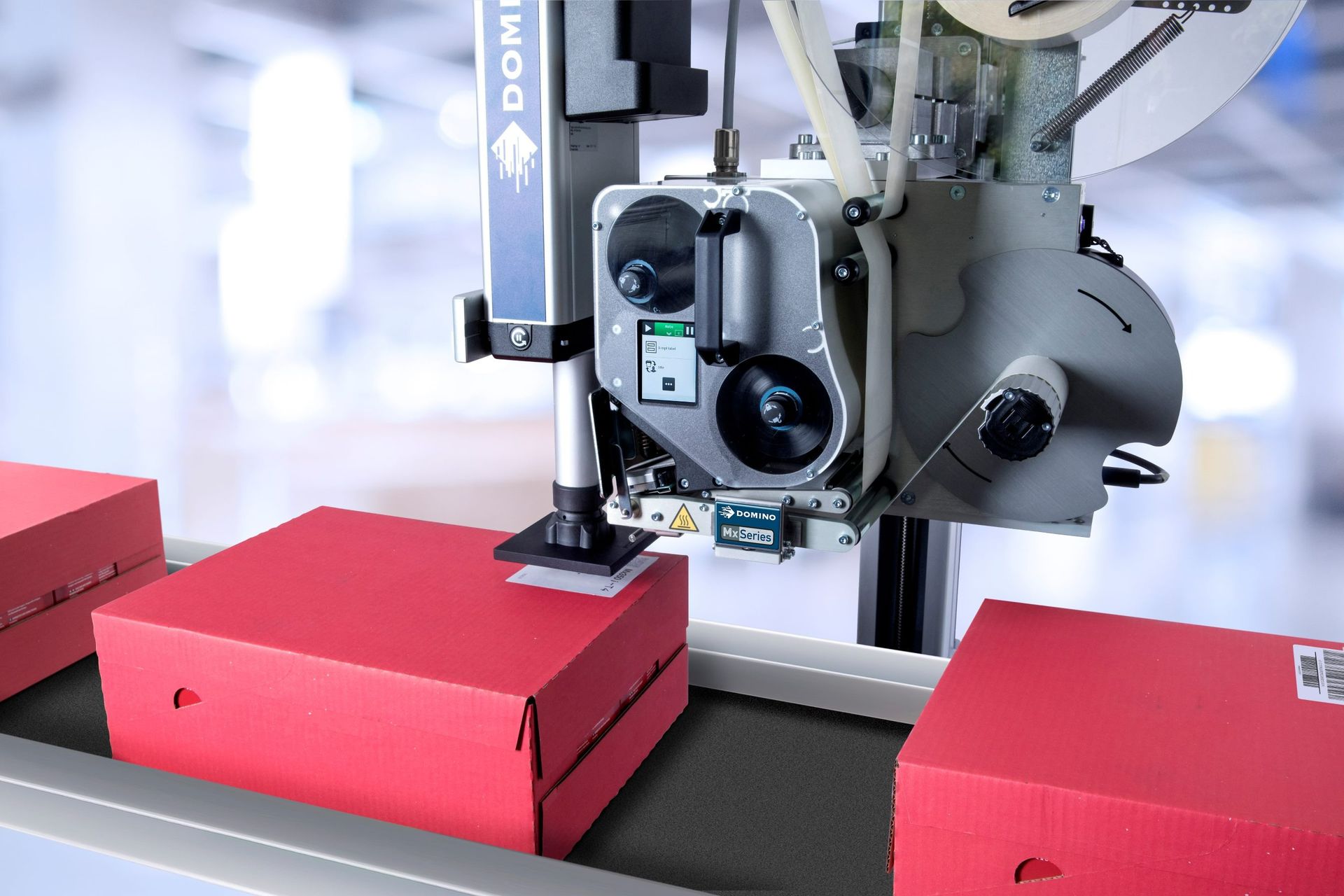 domino mx-series thermal label printer